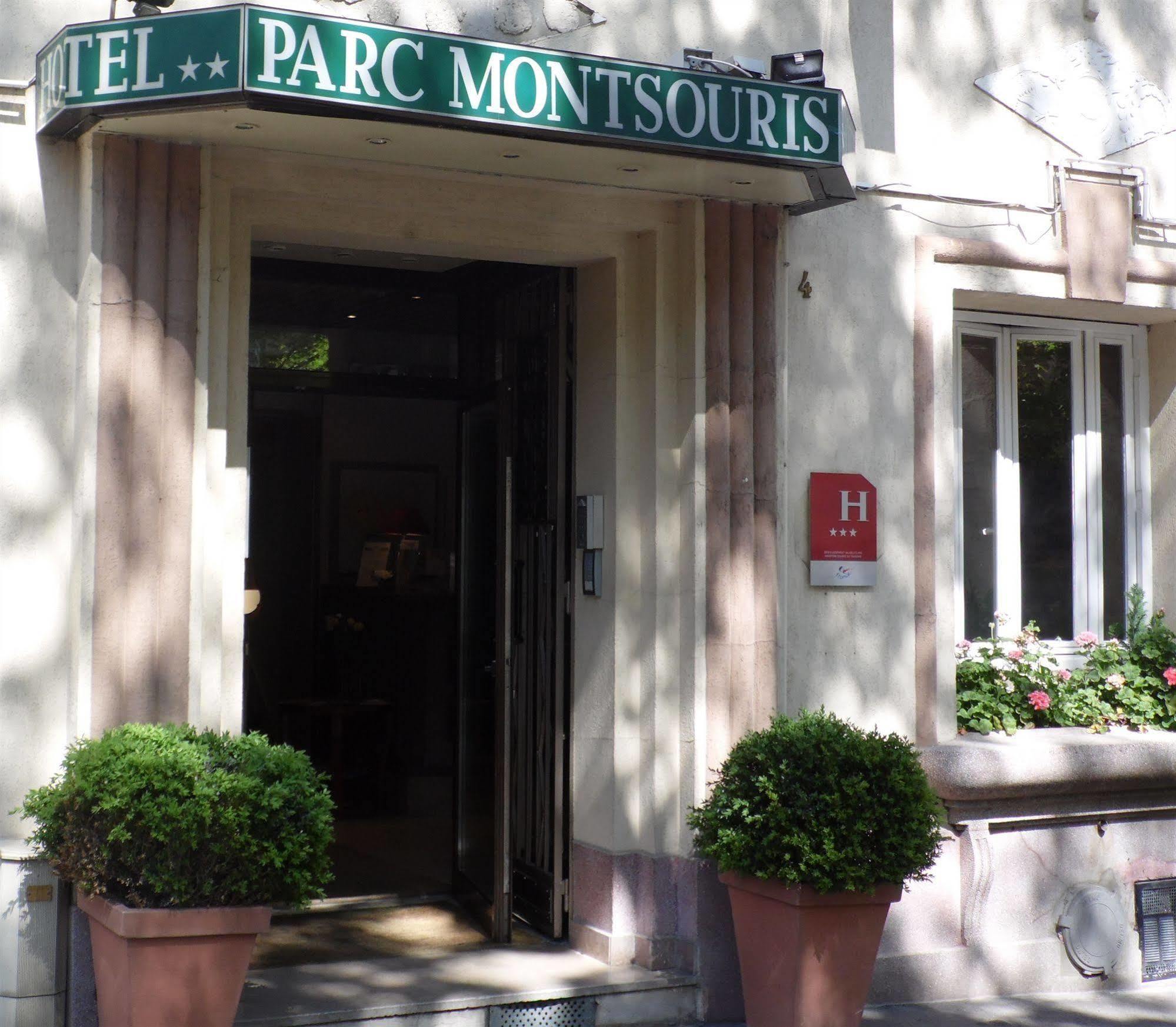 Hotel Du Parc Montsouris Париж Екстериор снимка